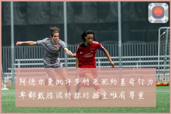 阿德尔曼批评多特恶犯约基奇行为卑鄙戴格诺特称对掘金唯有尊重