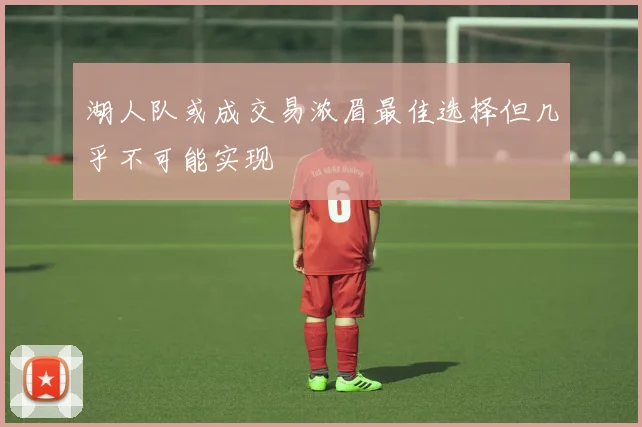 湖人队或成交易浓眉最佳选择但几乎不可能实现